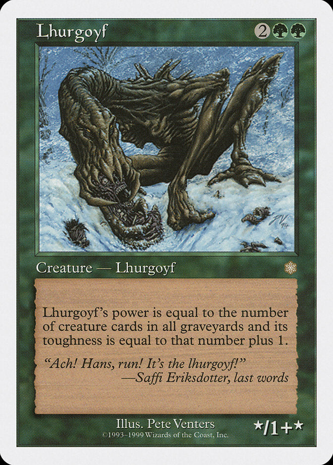 Lhurgoyf [Battle Royale] MTG Single Magic: The Gathering    | Red Claw Gaming
