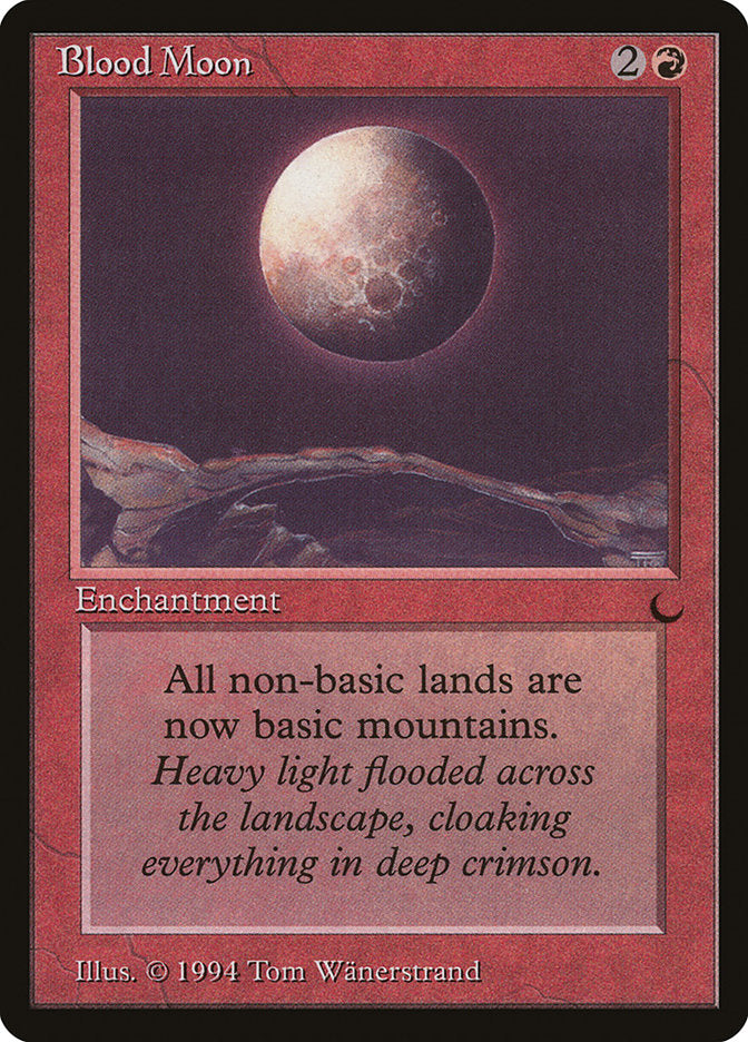Blood Moon [The Dark] MTG Single Magic: The Gathering    | Red Claw Gaming