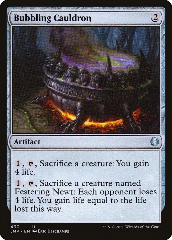 Bubbling Cauldron [Jumpstart] MTG Single Magic: The Gathering    | Red Claw Gaming