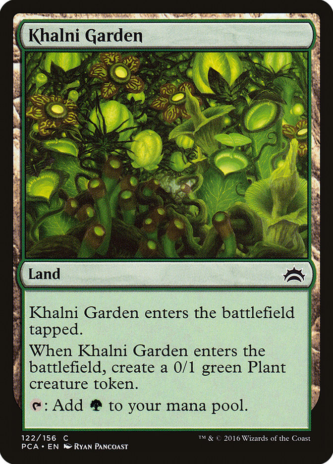 Khalni Garden [Planechase Anthology] MTG Single Magic: The Gathering    | Red Claw Gaming