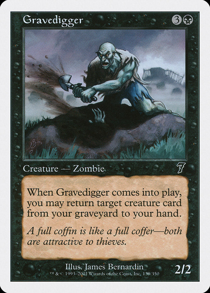 Gravedigger [Seventh Edition] MTG Single Magic: The Gathering    | Red Claw Gaming