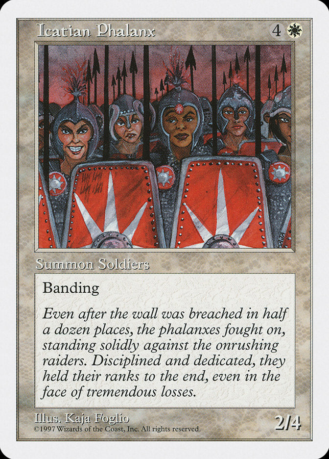 Icatian Phalanx [Fifth Edition] MTG Single Magic: The Gathering    | Red Claw Gaming