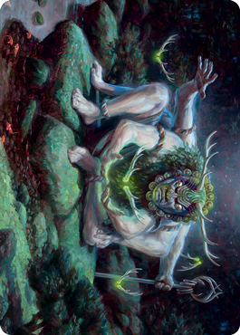 Myojin of Towering Might Art Card [Kamigawa: Neon Dynasty Art Series] MTG Single Magic: The Gathering    | Red Claw Gaming