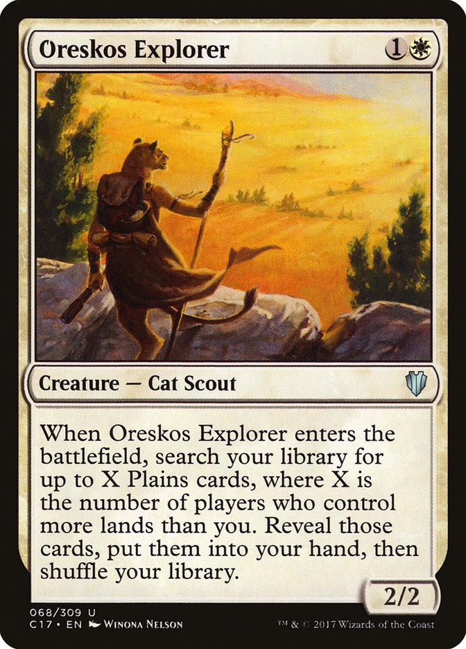 Oreskos Explorer [Commander 2017] MTG Single Magic: The Gathering    | Red Claw Gaming