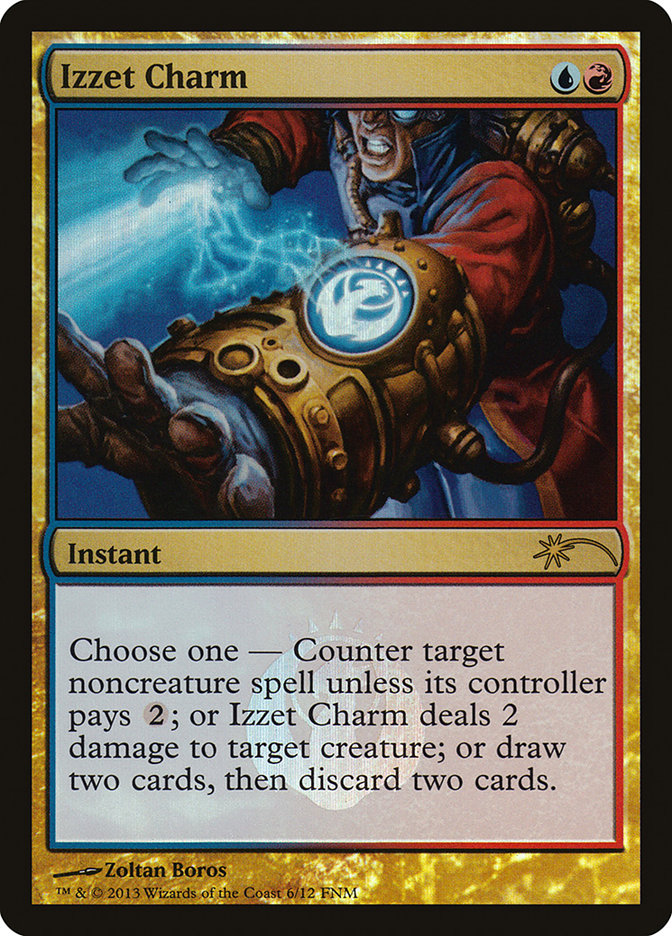 Izzet Charm [Friday Night Magic 2013] MTG Single Magic: The Gathering    | Red Claw Gaming
