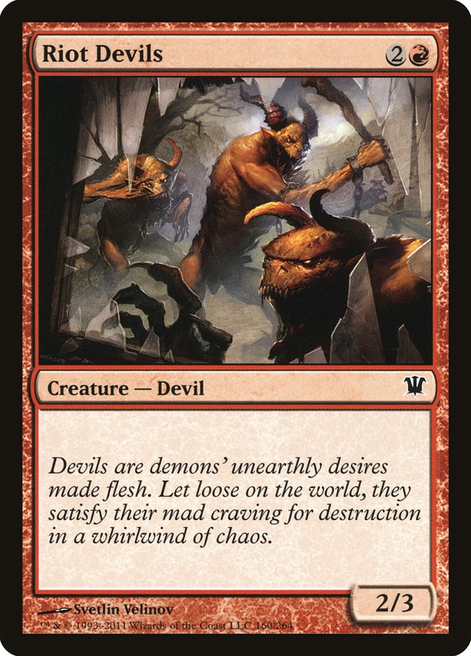 Riot Devils [Innistrad] MTG Single Magic: The Gathering    | Red Claw Gaming