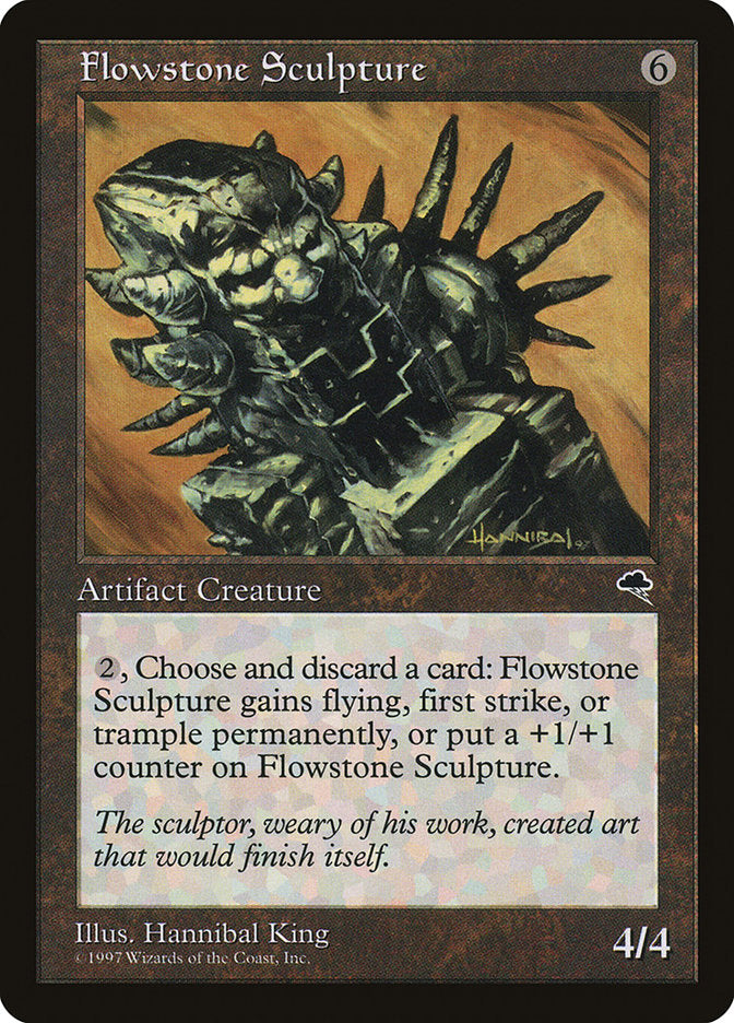 Flowstone Sculpture [Tempest] MTG Single Magic: The Gathering    | Red Claw Gaming
