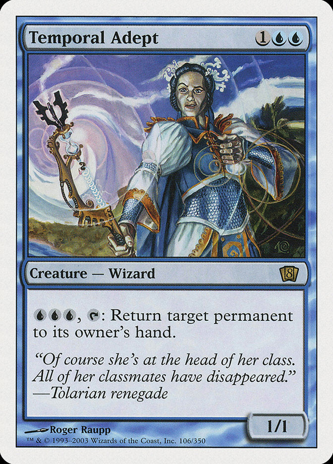 Temporal Adept [Eighth Edition] MTG Single Magic: The Gathering    | Red Claw Gaming