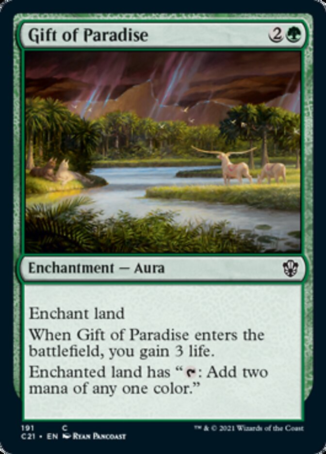 Gift of Paradise [Commander 2021] MTG Single Magic: The Gathering    | Red Claw Gaming