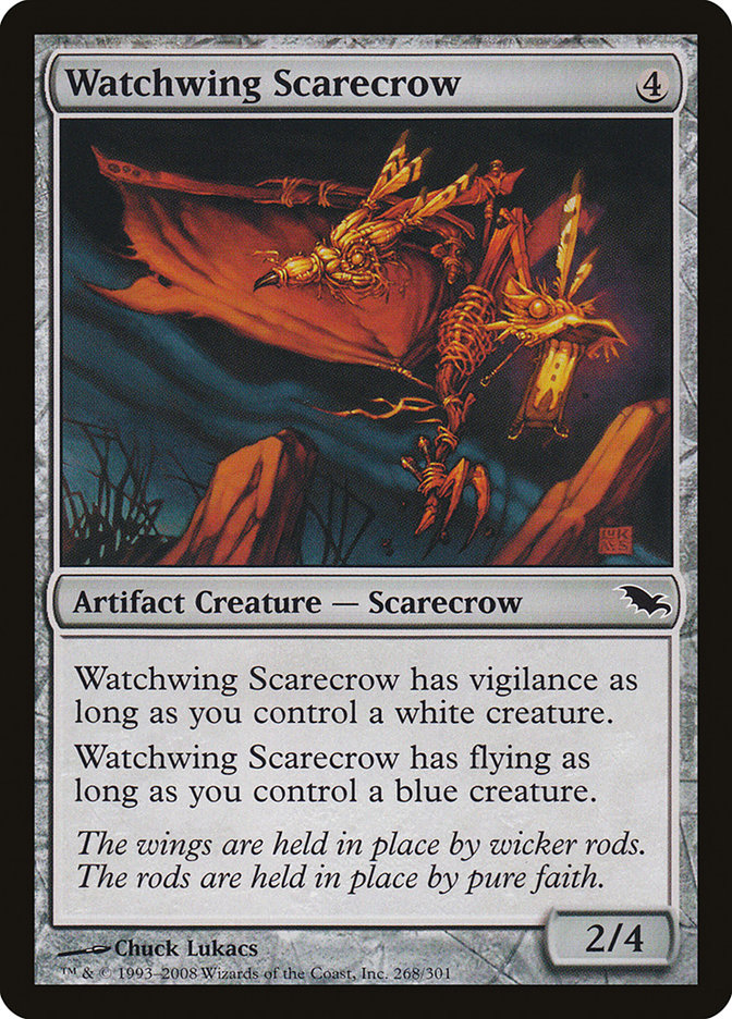 Watchwing Scarecrow [Shadowmoor] MTG Single Magic: The Gathering    | Red Claw Gaming