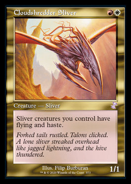 Cloudshredder Sliver (Timeshifted) [Time Spiral Remastered] MTG Single Magic: The Gathering    | Red Claw Gaming