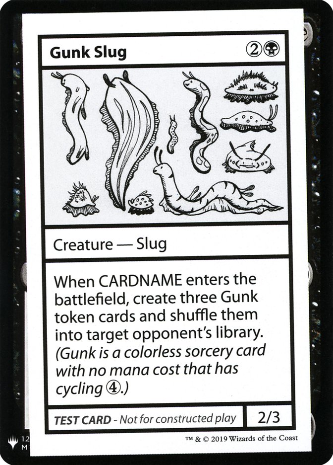 Gunk Slug [Mystery Booster Playtest Cards] MTG Single Magic: The Gathering    | Red Claw Gaming