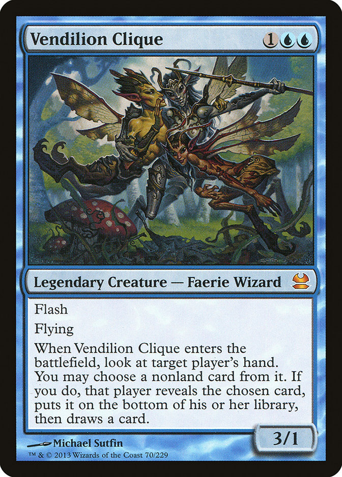 Vendilion Clique [Modern Masters] MTG Single Magic: The Gathering    | Red Claw Gaming
