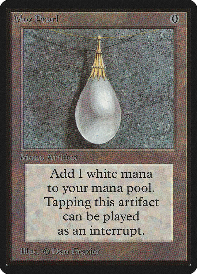 Mox Pearl [Beta Edition] MTG Single Magic: The Gathering    | Red Claw Gaming