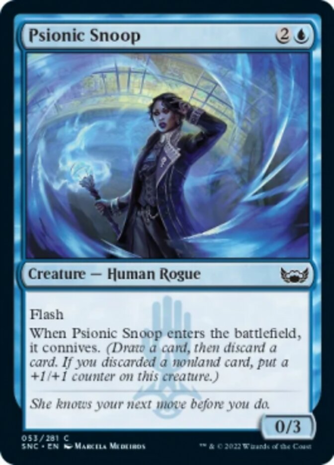 Psionic Snoop [Streets of New Capenna] MTG Single Magic: The Gathering    | Red Claw Gaming