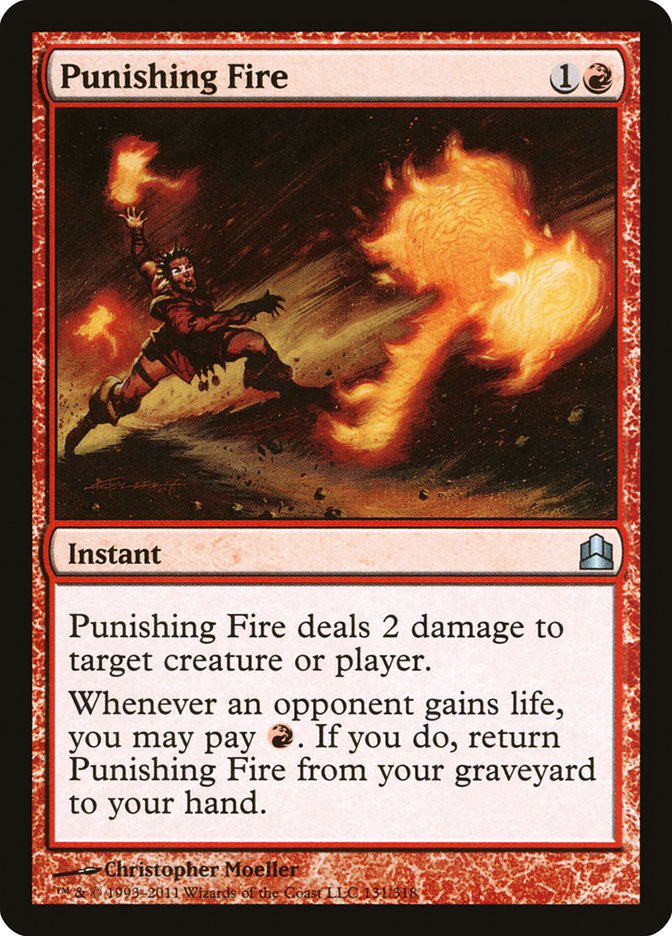 Punishing Fire [Commander 2011] MTG Single Magic: The Gathering    | Red Claw Gaming