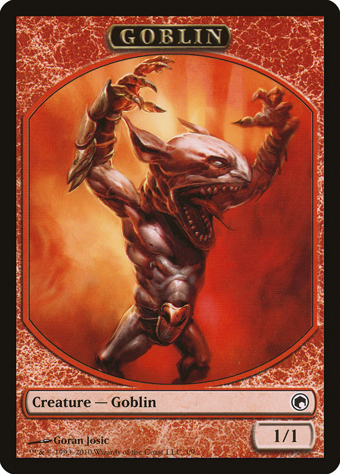 Goblin Token [Scars of Mirrodin Tokens] MTG Single Magic: The Gathering    | Red Claw Gaming