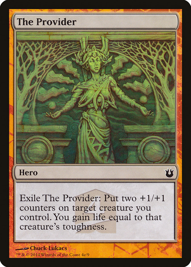The Provider [Born of the Gods Hero's Path] MTG Single Magic: The Gathering    | Red Claw Gaming