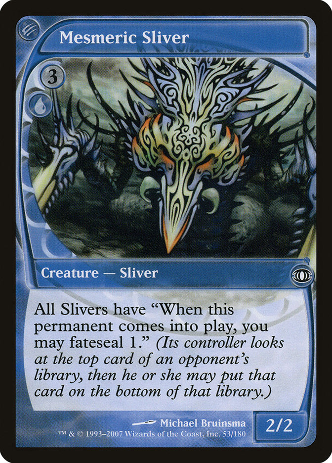 Mesmeric Sliver [Future Sight] MTG Single Magic: The Gathering    | Red Claw Gaming