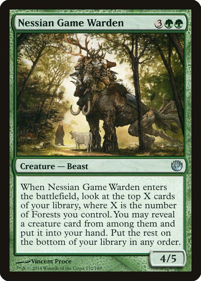 Nessian Game Warden [Journey into Nyx] MTG Single Magic: The Gathering    | Red Claw Gaming