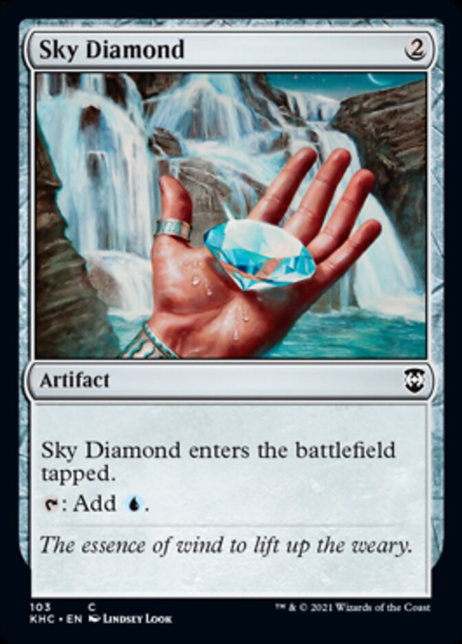 Sky Diamond [Kaldheim Commander] MTG Single Magic: The Gathering    | Red Claw Gaming
