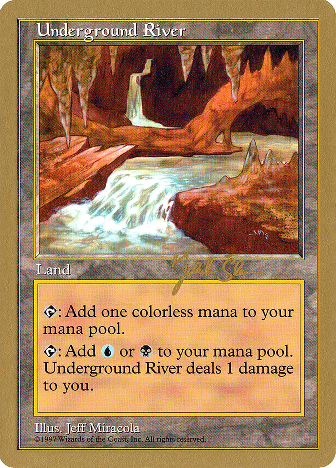 Underground River (Jakub Slemr) [World Championship Decks 1997] MTG Single Magic: The Gathering    | Red Claw Gaming