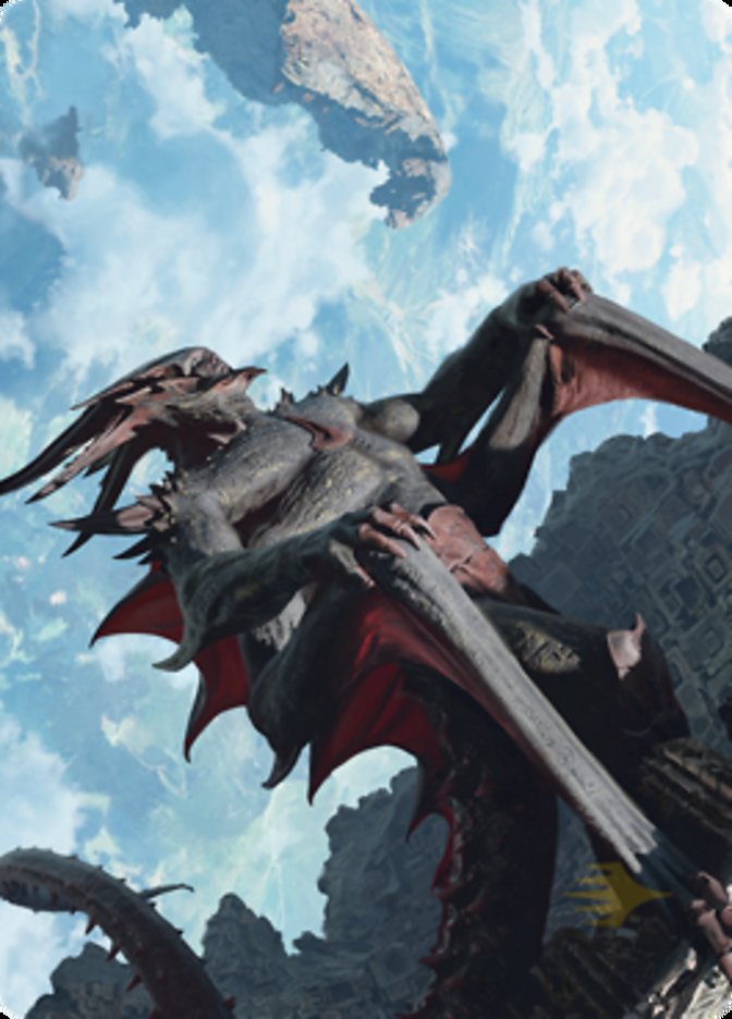 Scourge of the Skyclaves Art Card (Gold-Stamped Signature) [Zendikar Rising Art Series] MTG Single Magic: The Gathering    | Red Claw Gaming