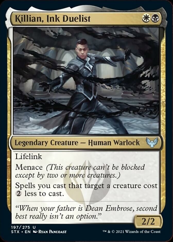 Killian, Ink Duelist [Strixhaven: School of Mages] MTG Single Magic: The Gathering    | Red Claw Gaming