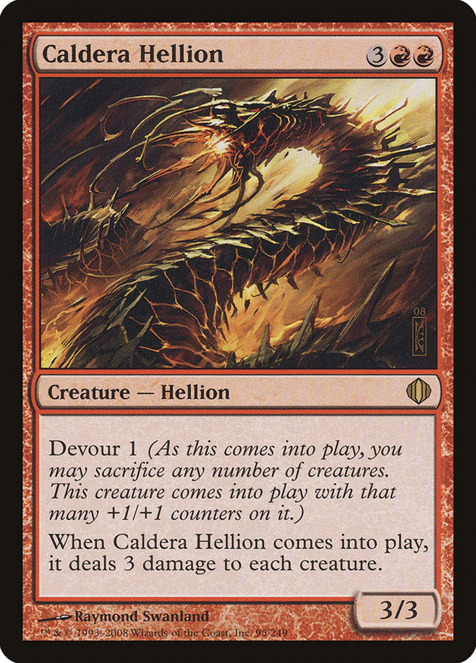 Caldera Hellion [Shards of Alara] MTG Single Magic: The Gathering    | Red Claw Gaming