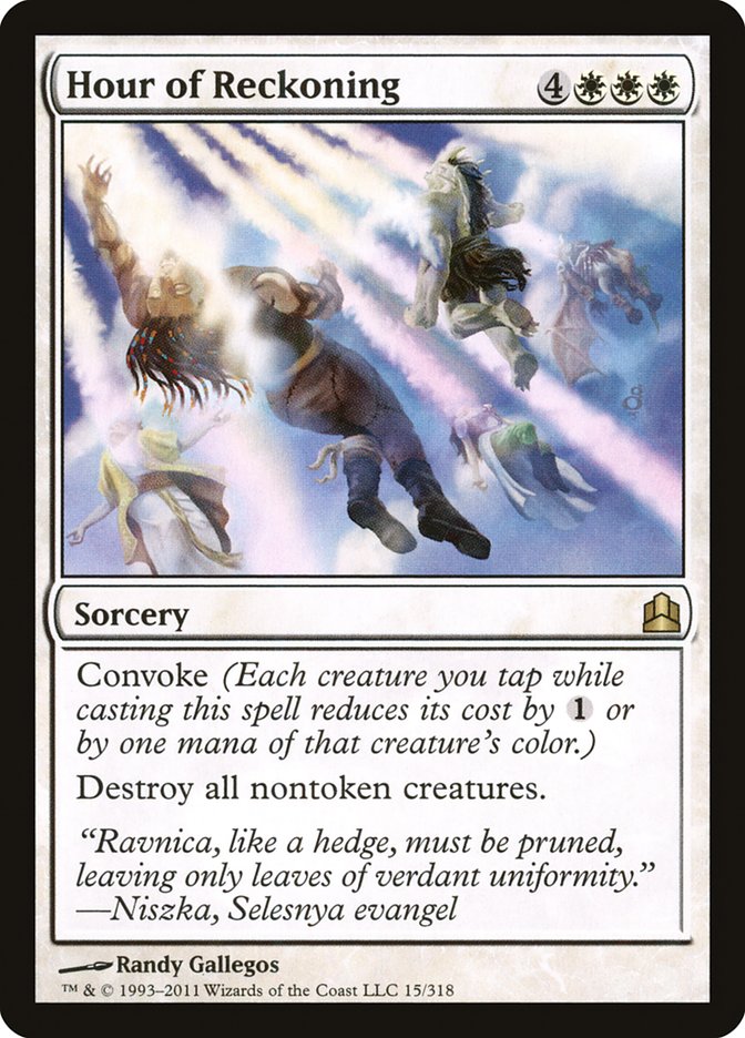 Hour of Reckoning [Commander 2011] MTG Single Magic: The Gathering    | Red Claw Gaming