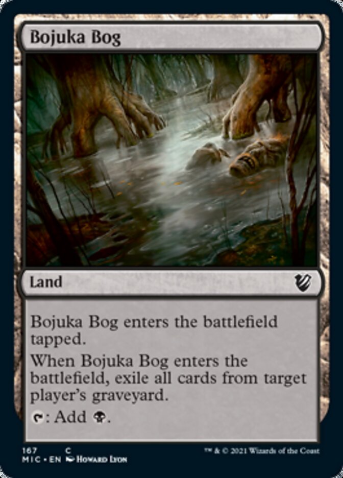 Bojuka Bog [Innistrad: Midnight Hunt Commander] MTG Single Magic: The Gathering    | Red Claw Gaming