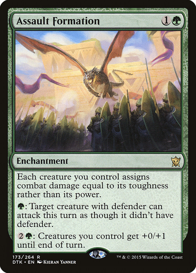 Assault Formation [Dragons of Tarkir] MTG Single Magic: The Gathering    | Red Claw Gaming
