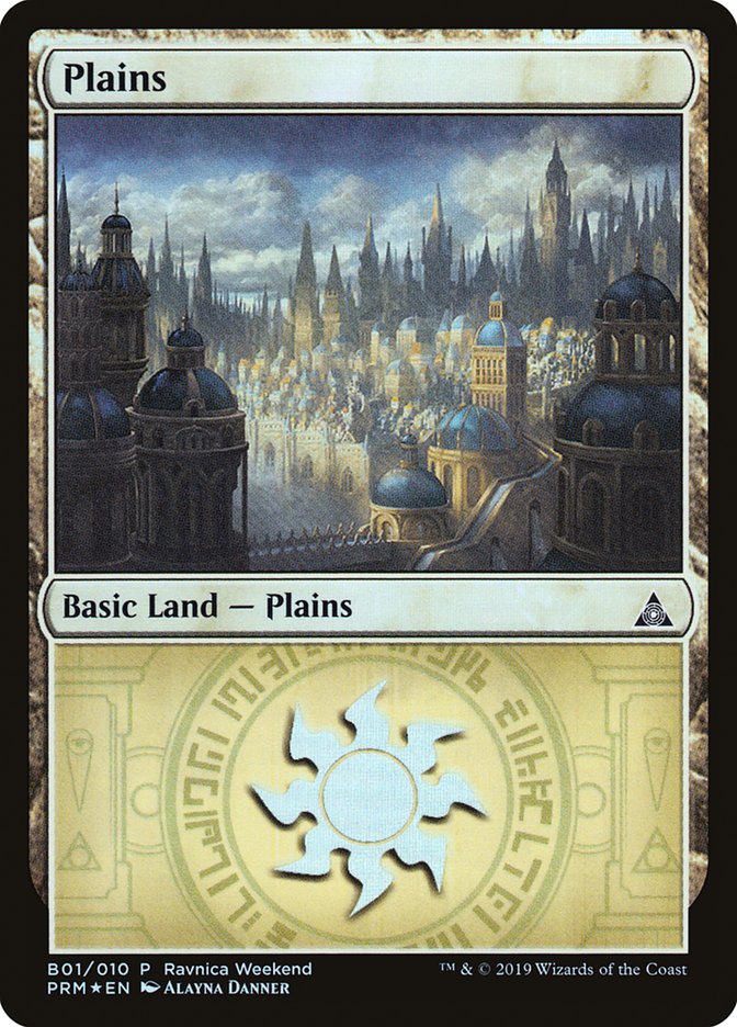 Plains (B01) [Ravnica Allegiance Guild Kit] MTG Single Magic: The Gathering    | Red Claw Gaming