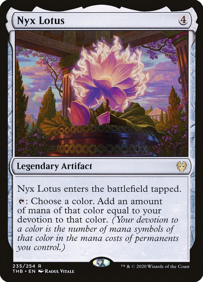 Nyx Lotus [Theros Beyond Death] MTG Single Magic: The Gathering    | Red Claw Gaming