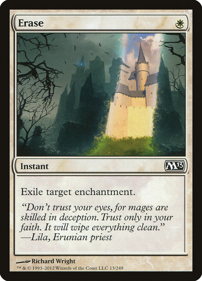 Erase [Magic 2013] MTG Single Magic: The Gathering    | Red Claw Gaming