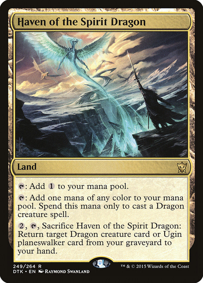 Haven of the Spirit Dragon [Dragons of Tarkir] MTG Single Magic: The Gathering    | Red Claw Gaming