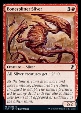 Bonesplitter Sliver [Time Spiral Remastered] MTG Single Magic: The Gathering    | Red Claw Gaming