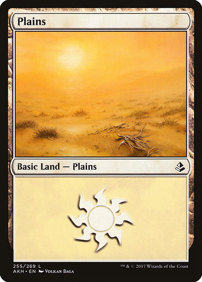 Plains (255) [Amonkhet] | Red Claw Gaming