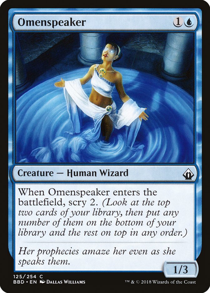 Omenspeaker [Battlebond] MTG Single Magic: The Gathering    | Red Claw Gaming