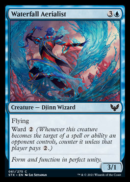 Waterfall Aerialist [Strixhaven: School of Mages] MTG Single Magic: The Gathering    | Red Claw Gaming