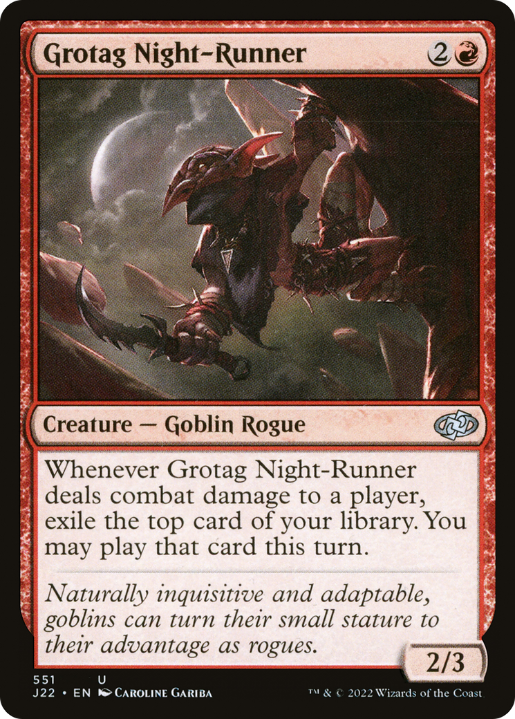 Grotag Night-Runner [Jumpstart 2022] MTG Single Magic: The Gathering    | Red Claw Gaming