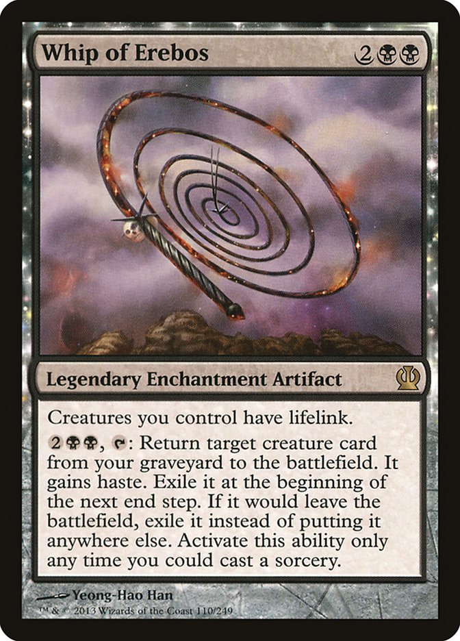 Whip of Erebos [Theros] MTG Single Magic: The Gathering    | Red Claw Gaming