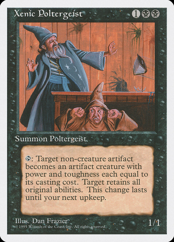 Xenic Poltergeist [Fourth Edition] MTG Single Magic: The Gathering    | Red Claw Gaming