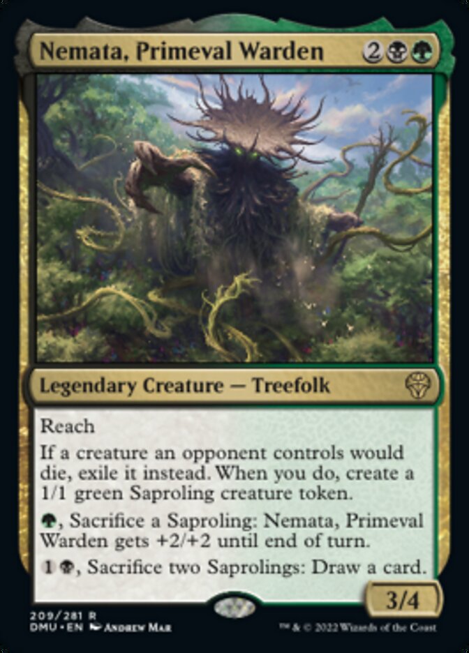 Nemata, Primeval Warden [Dominaria United] MTG Single Magic: The Gathering    | Red Claw Gaming