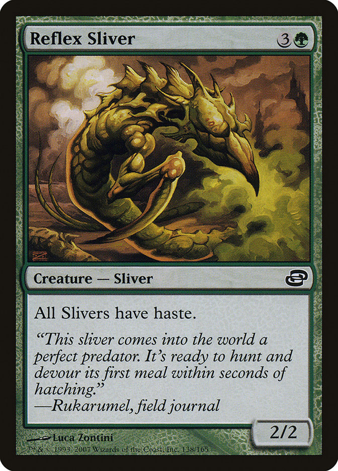 Reflex Sliver [Planar Chaos] MTG Single Magic: The Gathering    | Red Claw Gaming