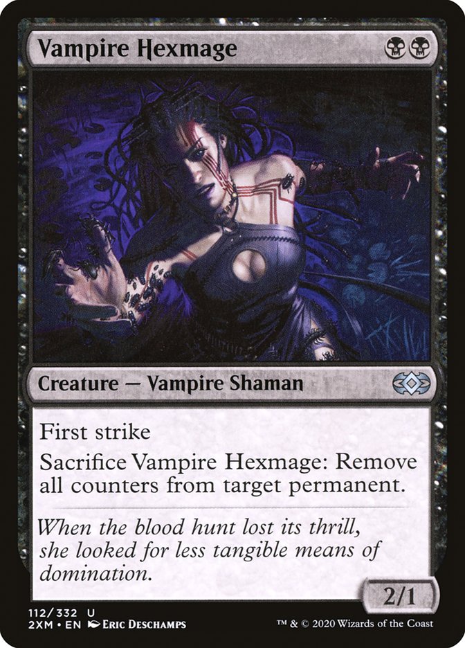 Vampire Hexmage [Double Masters] MTG Single Magic: The Gathering    | Red Claw Gaming