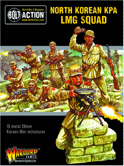 North Korean KPA LMG Squad Korea North Korean Warlord Games    | Red Claw Gaming