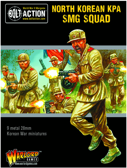 North Korean KPA SMG Squad Korea North Korean Warlord Games    | Red Claw Gaming