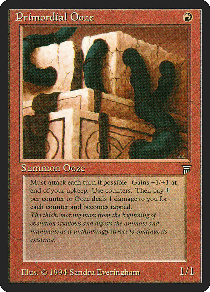 Primordial Ooze [Legends] MTG Single Magic: The Gathering    | Red Claw Gaming