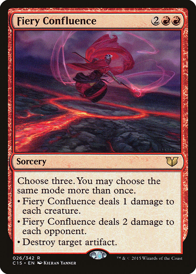 Fiery Confluence [Commander 2015] MTG Single Magic: The Gathering    | Red Claw Gaming